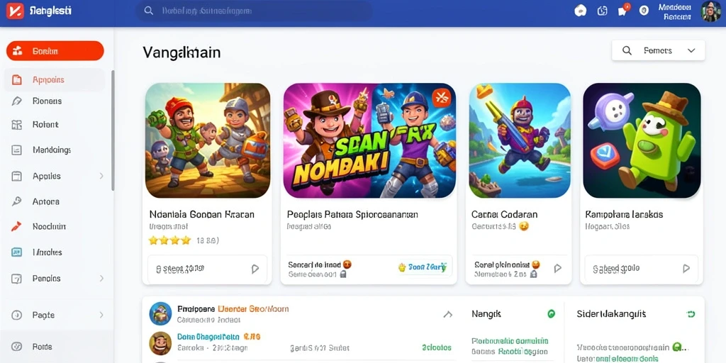 Tampilan antarmuka yang bersih dan user-friendly.