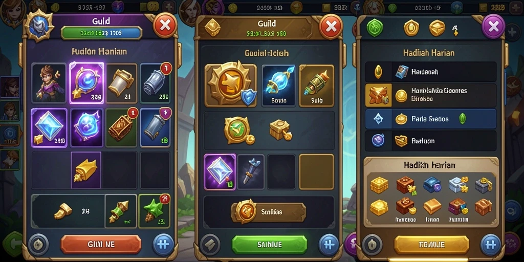 Screenshot menunjukkan tampilan antarmuka yang menarik.