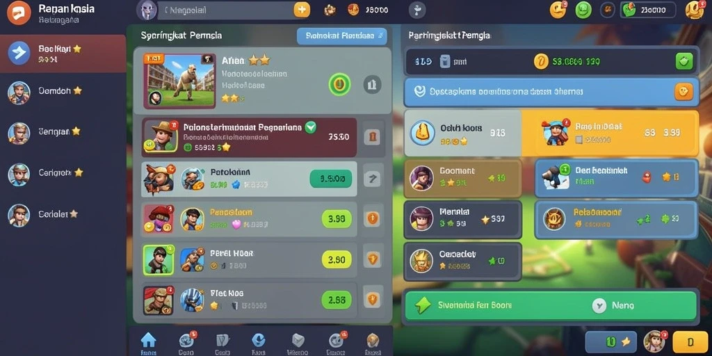 Tampilan antarmuka yang user-friendly dan mudah dinavigasi.