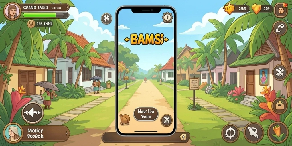Tampilan awal yang menarik dan mudah dipahami.
