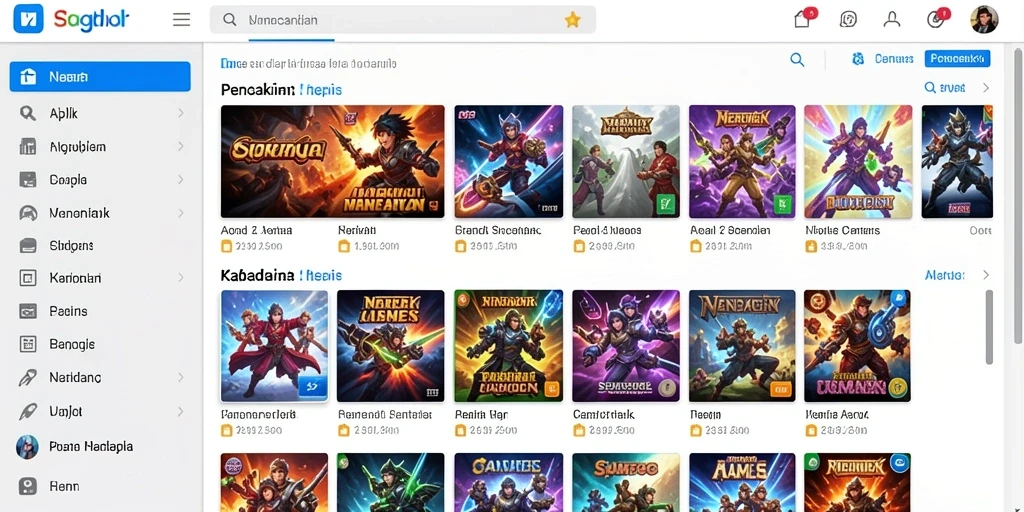 Tampilan antarmuka yang user-friendly dan menarik.