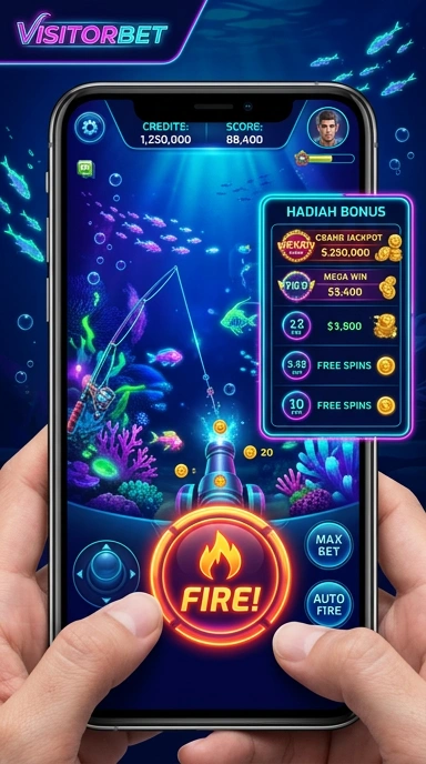 Galeri pratinjau visual visitorbet build APK resmi terbaru